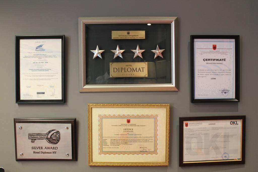Classic Hotel Tiranë Ngoại thất bức ảnh